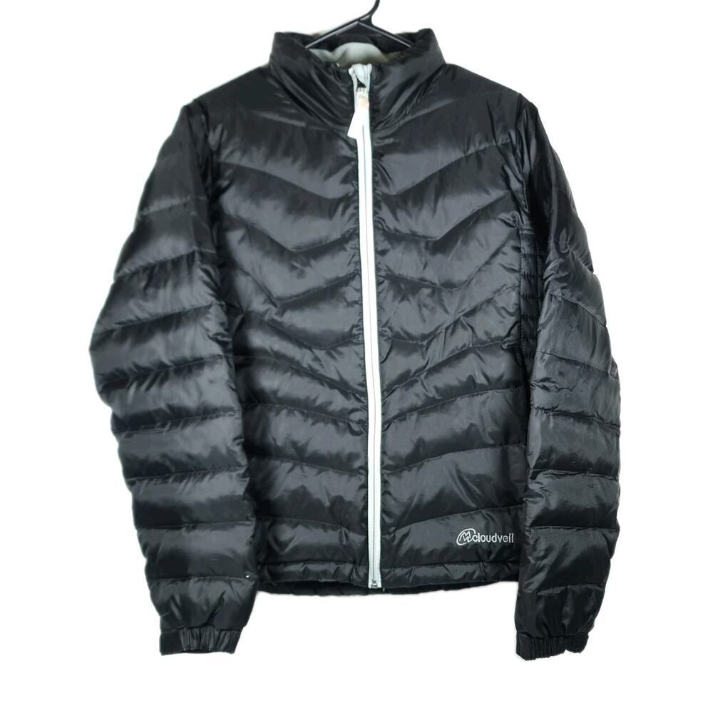 CLOUDVEIL Women's Pro Series Emissive Sz M Black Full Zip Puffer JACKET